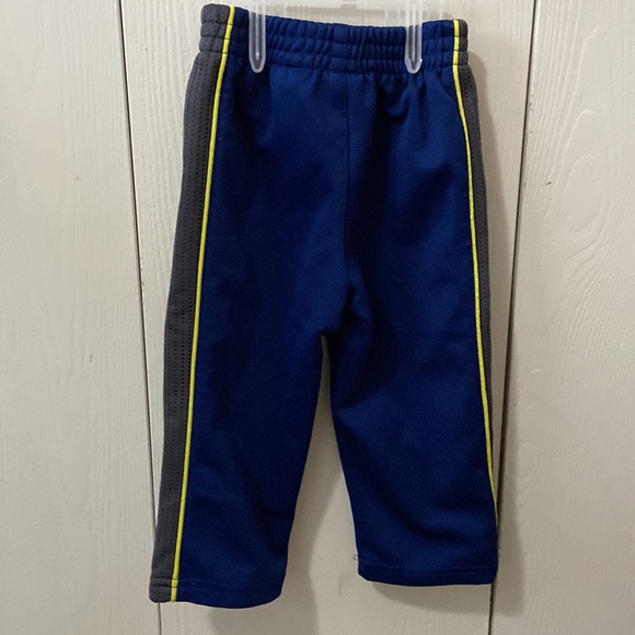 Puma Navy, Grey & Yellow Hooded Warm Up Suit - Picture 5 of 8